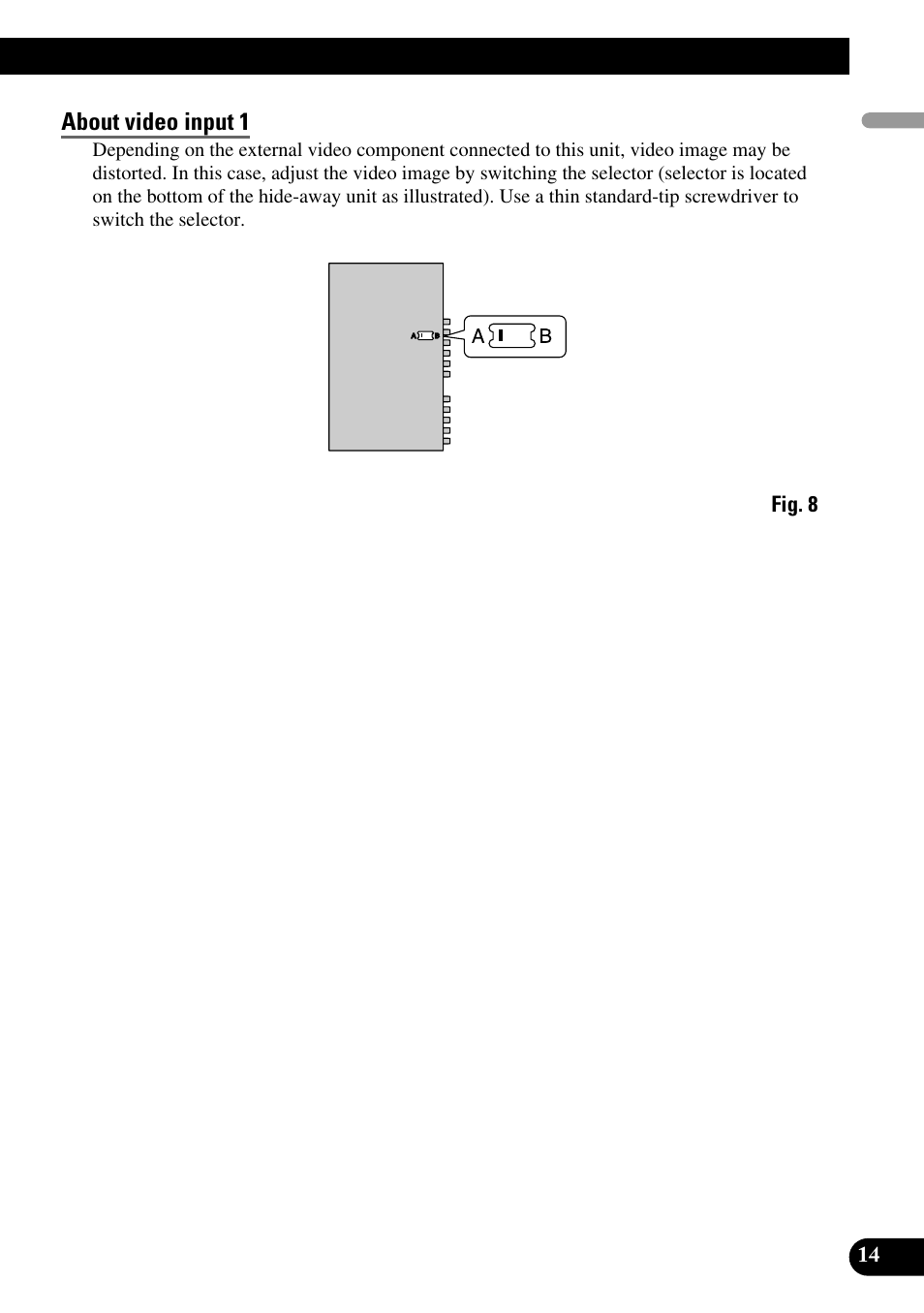 Pioneer Super Tuner III D+ AVH-P7950DVD User Manual | Page 15 / 38