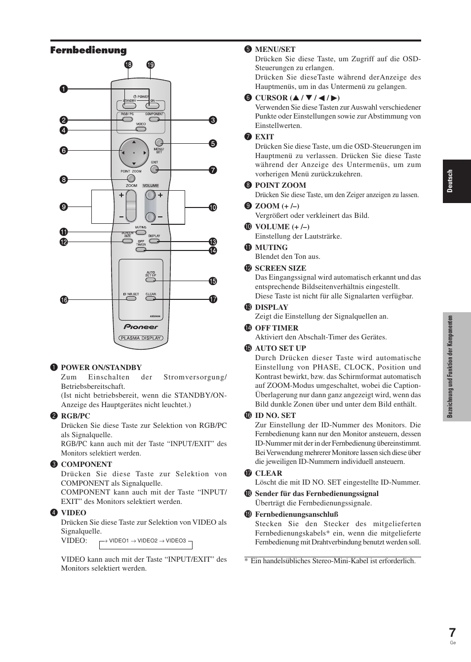 Pioneer PDP-42MVE1 User Manual | Page 85 / 259