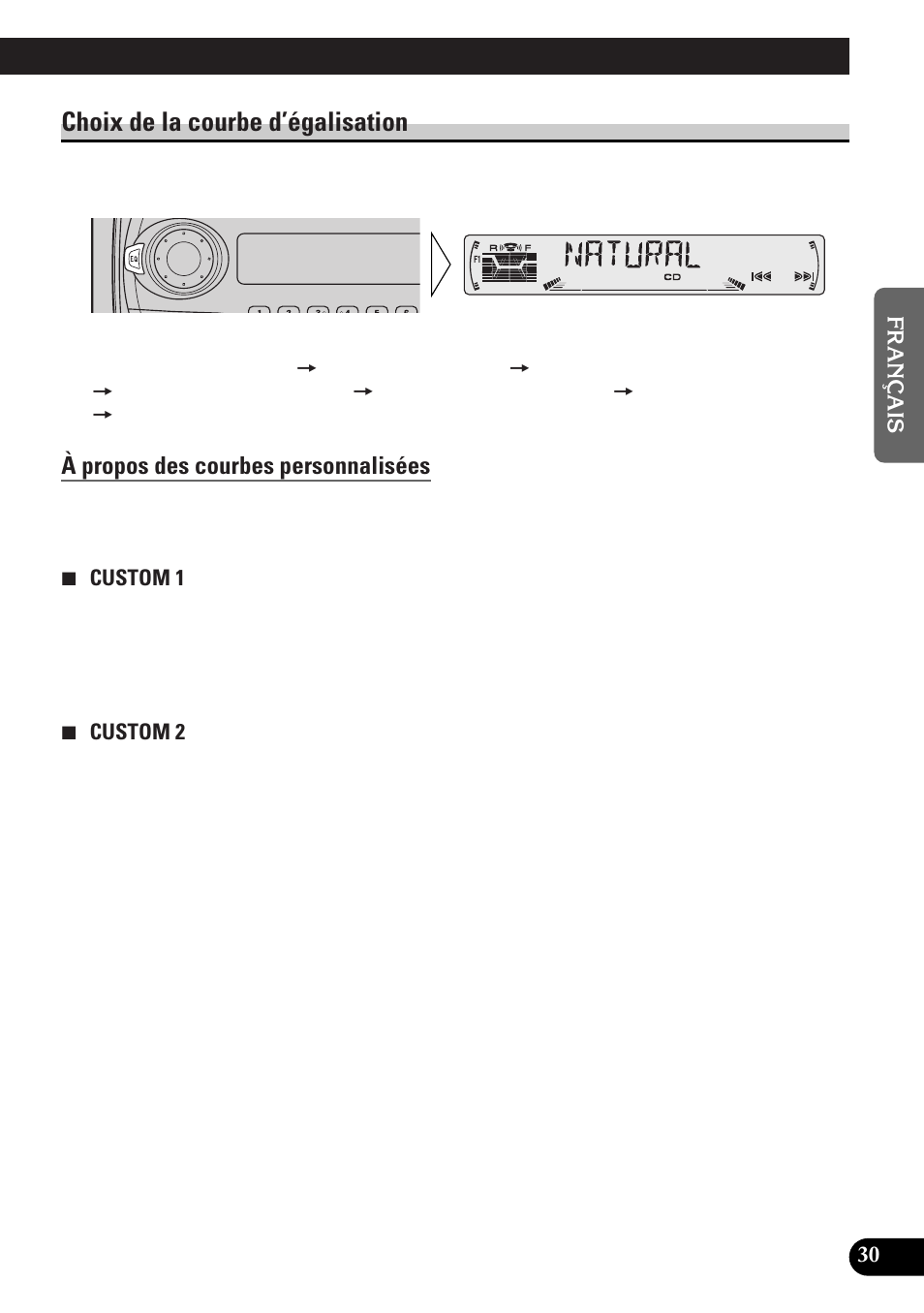 Choix de la courbe d’égalisation | Pioneer DEH-P33 User Manual | Page 75 / 136