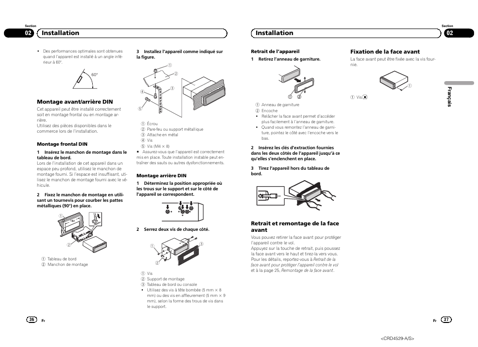 02 installation | Pioneer DEH-23UB User Manual | Page 19 / 36