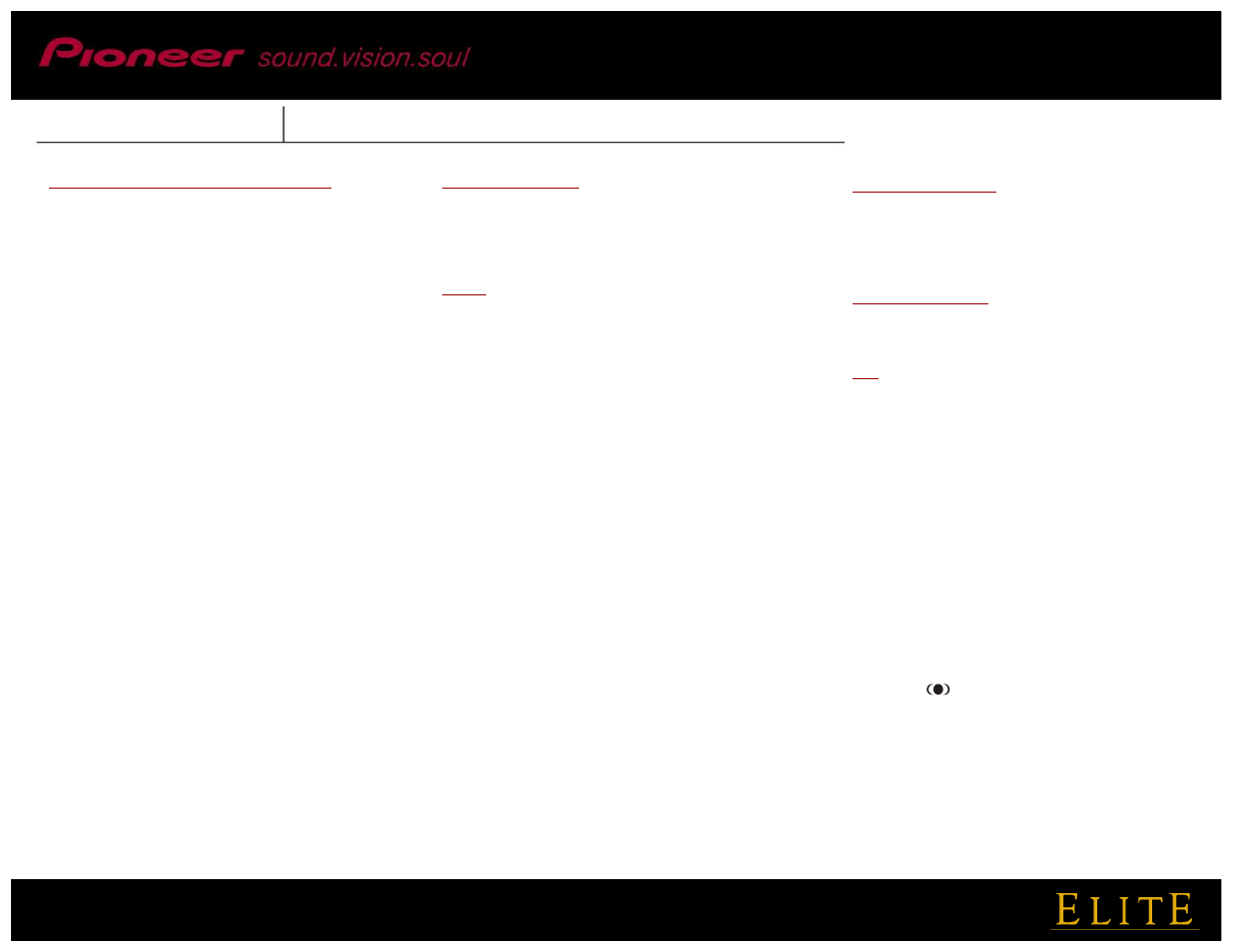 Pioneer 43'' High Definition Plasma Television PRO-930HD User Manual | Page 2 / 2