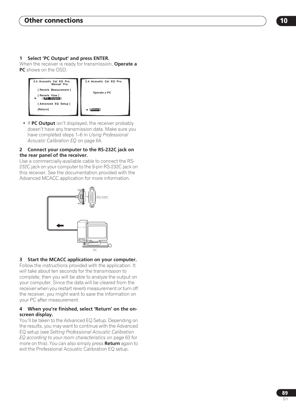 Other connections 10 | Pioneer VSX-59TXi User Manual | Page 89 / 112