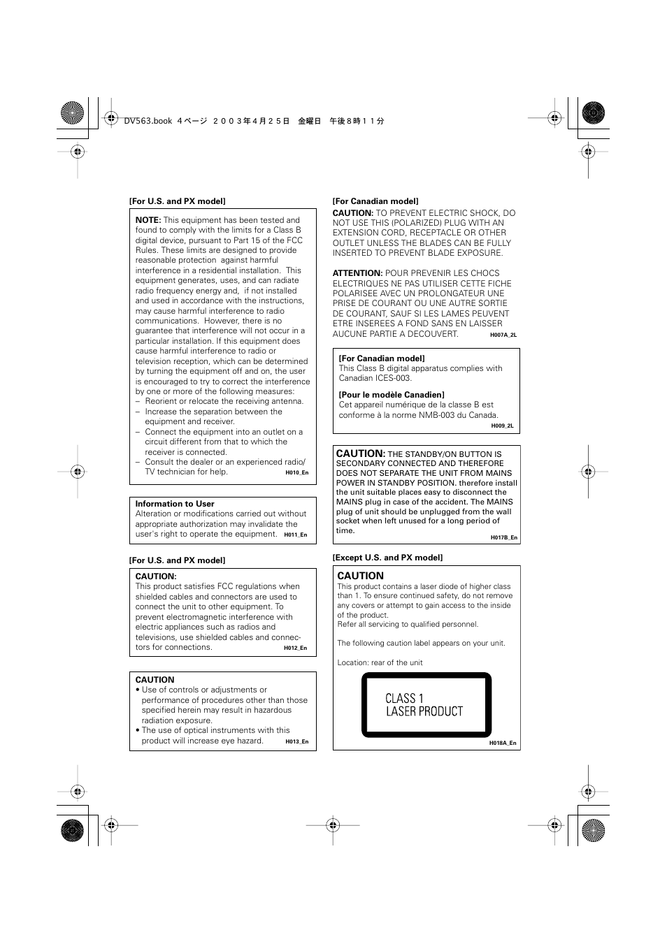 Pioneer DV-667A-S User Manual | Page 4 / 88