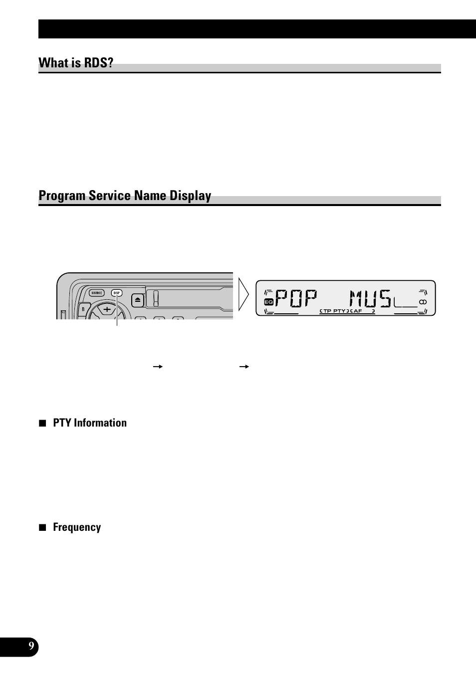Using rds functions, What is rds? program service name display, What is rds | Program service name display | Pioneer KEH-P1010R User Manual | Page 10 / 88