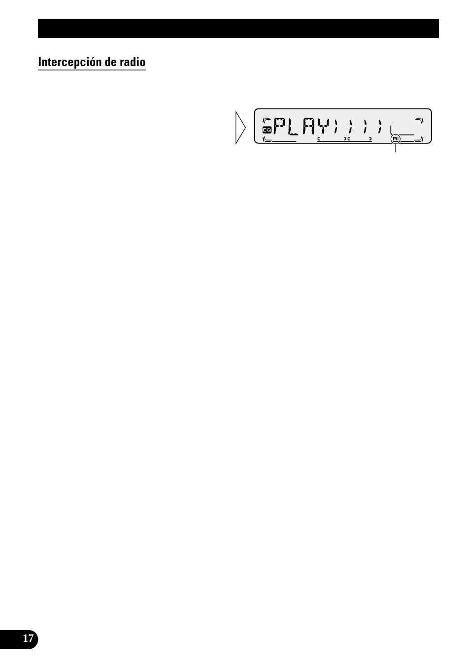Uso de reproductor de cassettes, Intercepción de radio | Pioneer KEH-P1010R User Manual | Page 46 / 88