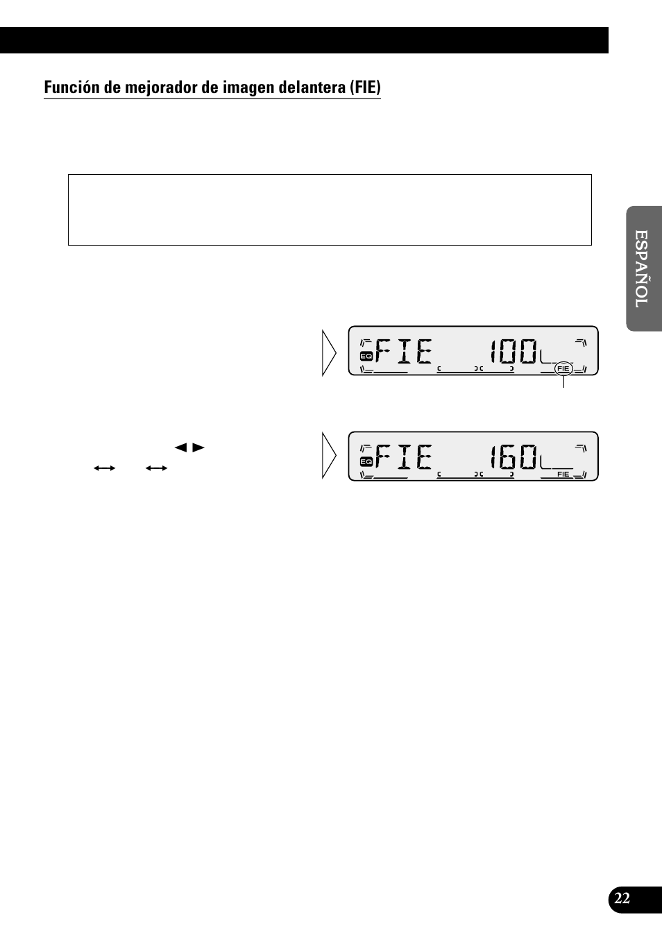 Función de mejorador de imagen delantera (fie) | Pioneer KEH-P1010R User Manual | Page 51 / 88