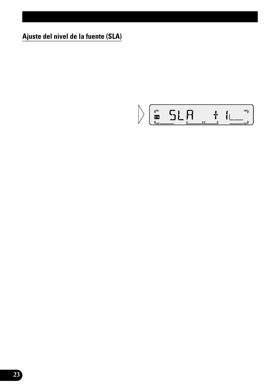 Ajuste del nivel de la fuente (sla), Ajuste de audio | Pioneer KEH-P1010R User Manual | Page 52 / 88