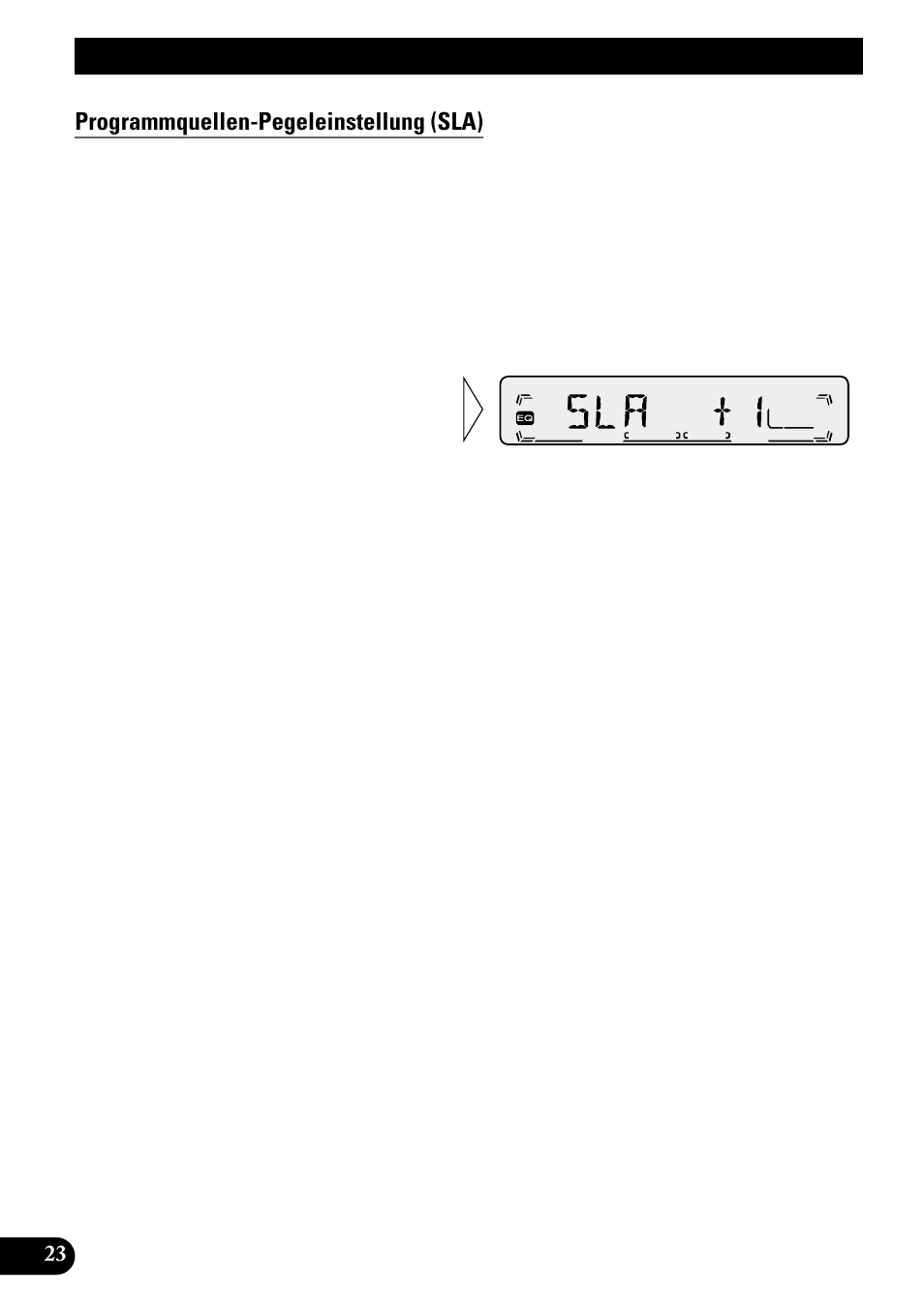 Programmquelen-pegeleinstellung (sla), Audio-einstellung, Programmquellen-pegeleinstellung (sla) | Pioneer KEH-P1010R User Manual | Page 80 / 88