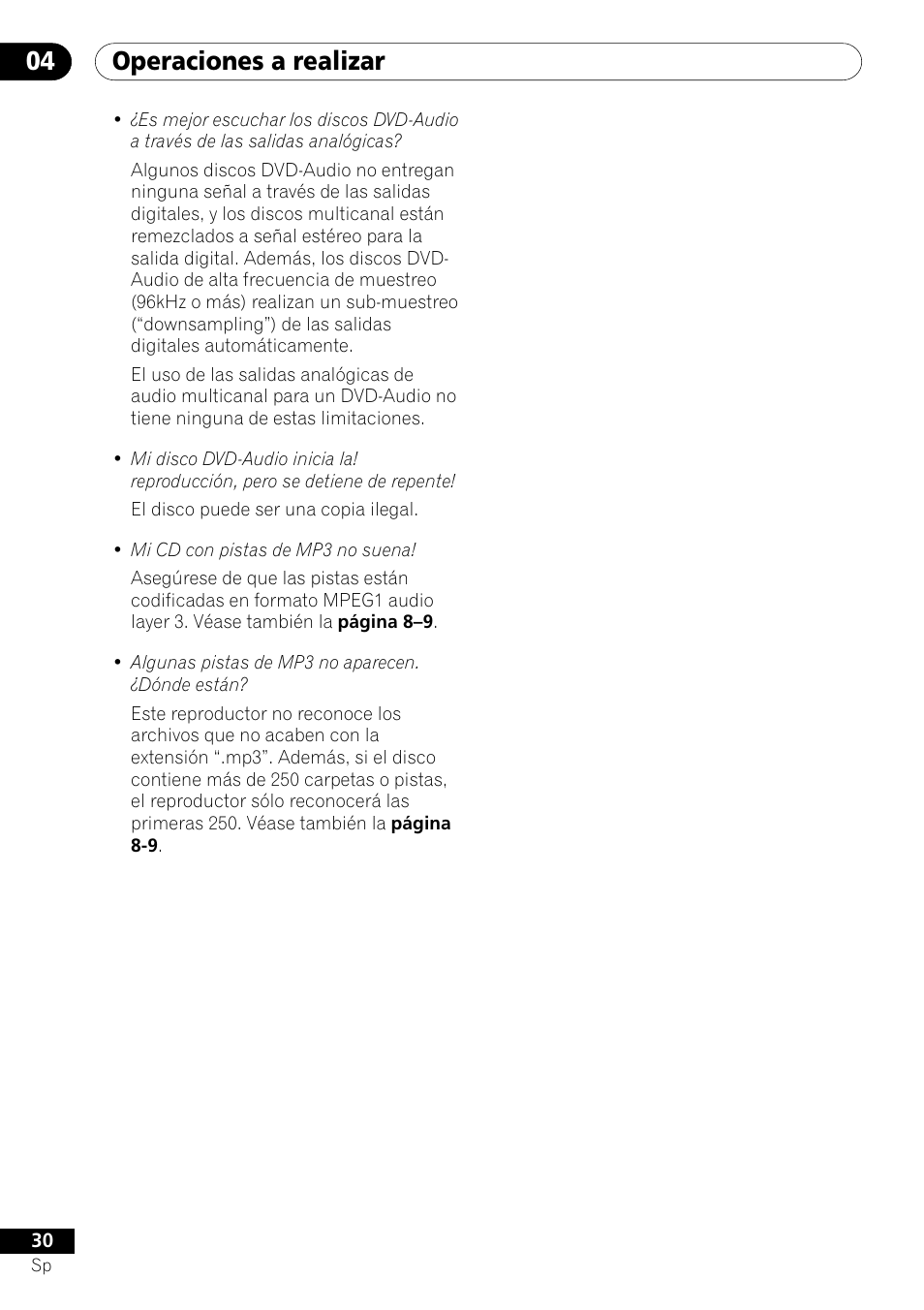 Operaciones a realizar 04 | Pioneer VRD1160-A User Manual | Page 104 / 148