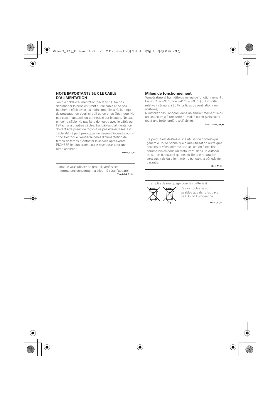 Pioneer Digital Speaker System For iPod XW-NAS3 User Manual | Page 22 / 60