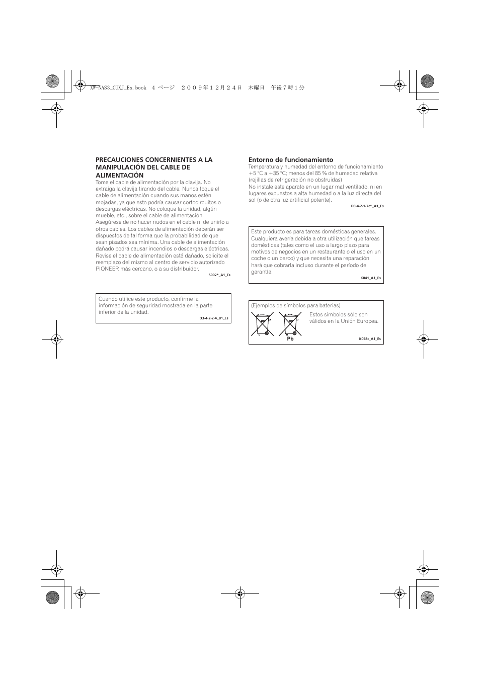 Pioneer Digital Speaker System For iPod XW-NAS3 User Manual | Page 40 / 60