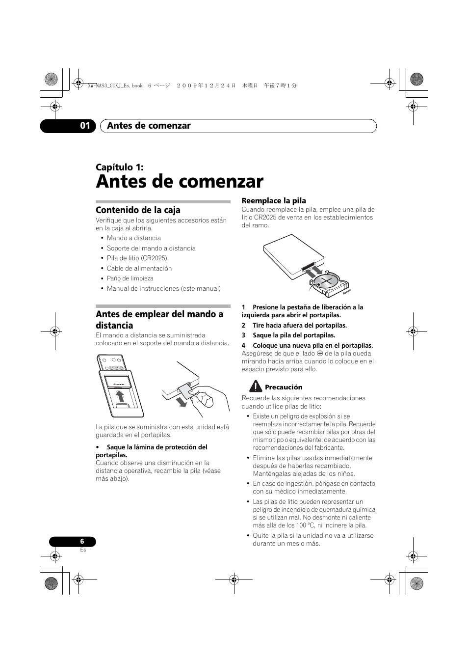 Pioneer Digital Speaker System For iPod XW-NAS3 User Manual | Page 42 / 60