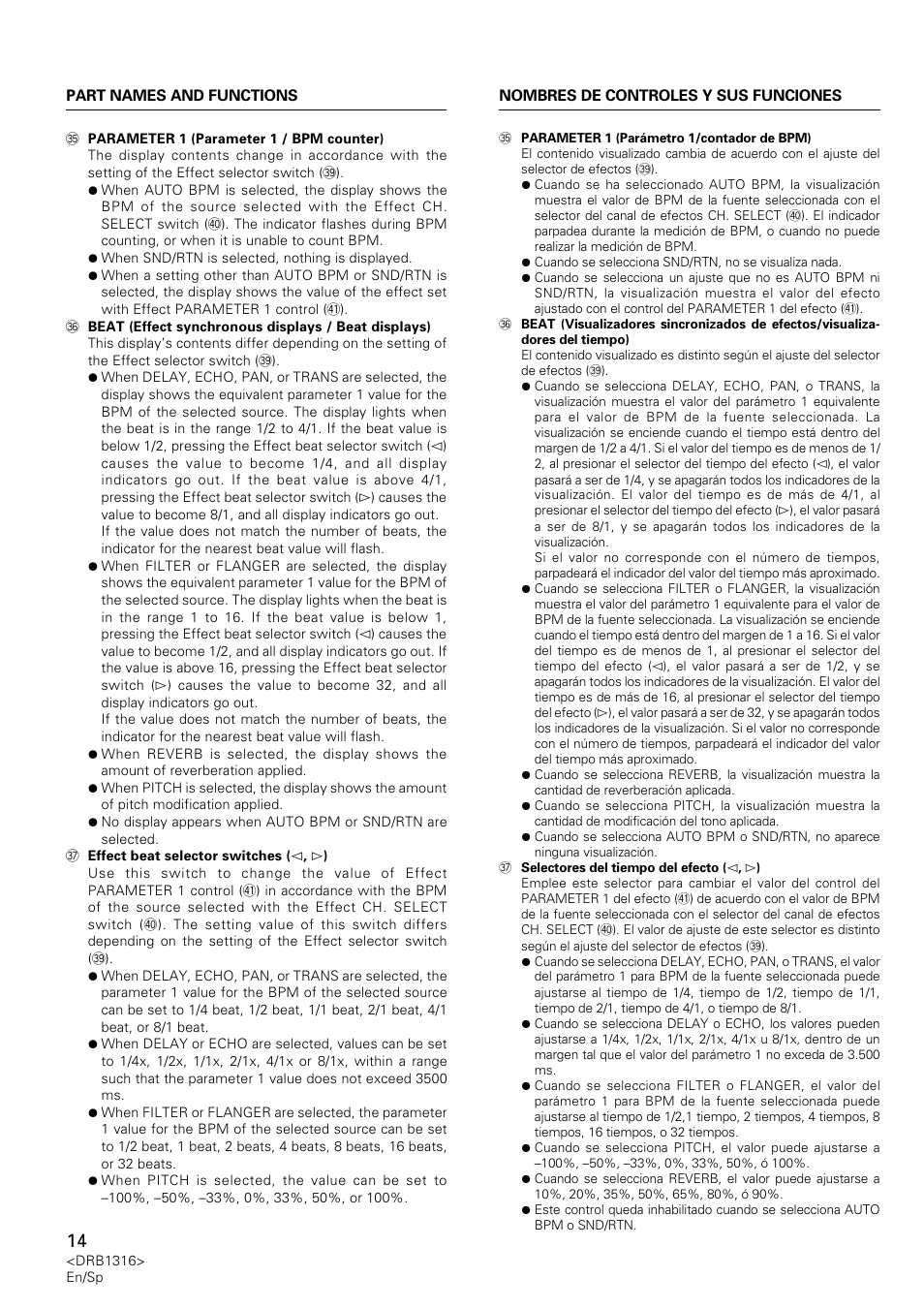 Pioneer DJM-300 User Manual | Page 14 / 64