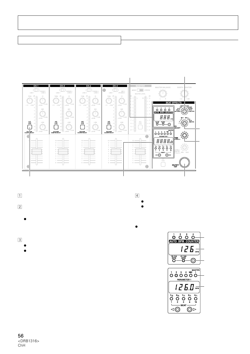 Pioneer DJM-300 User Manual | Page 56 / 64