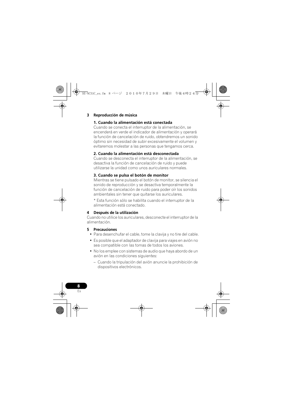 Pioneer SE-NC31C-K User Manual | Page 32 / 40