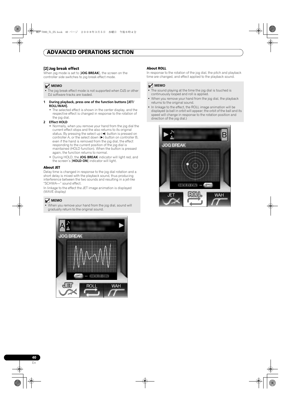 Pioneer MEP-7000 User Manual | Page 40 / 206