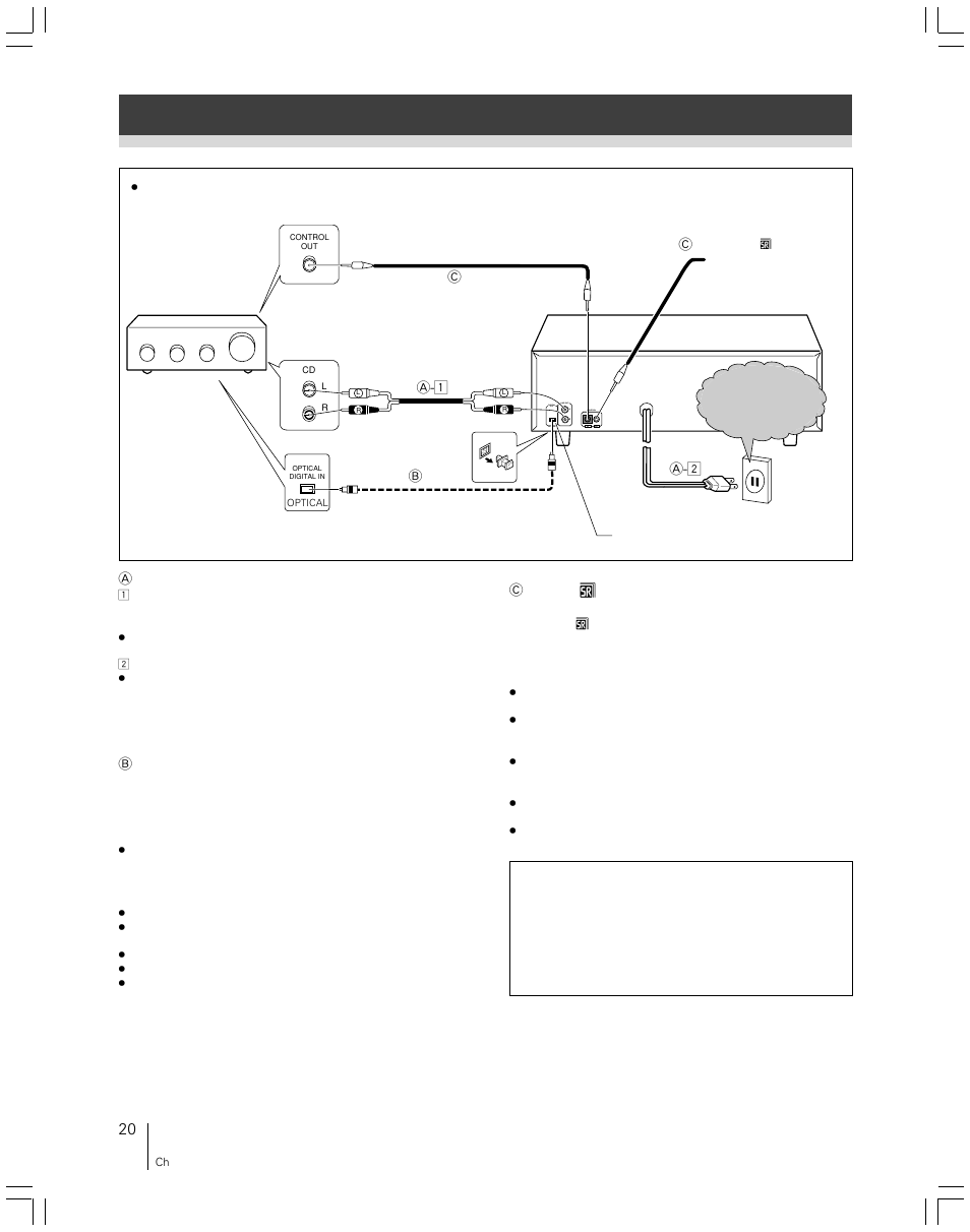 Pioneer file-type compact disc player PD-F507 User Manual | Page 20 / 30