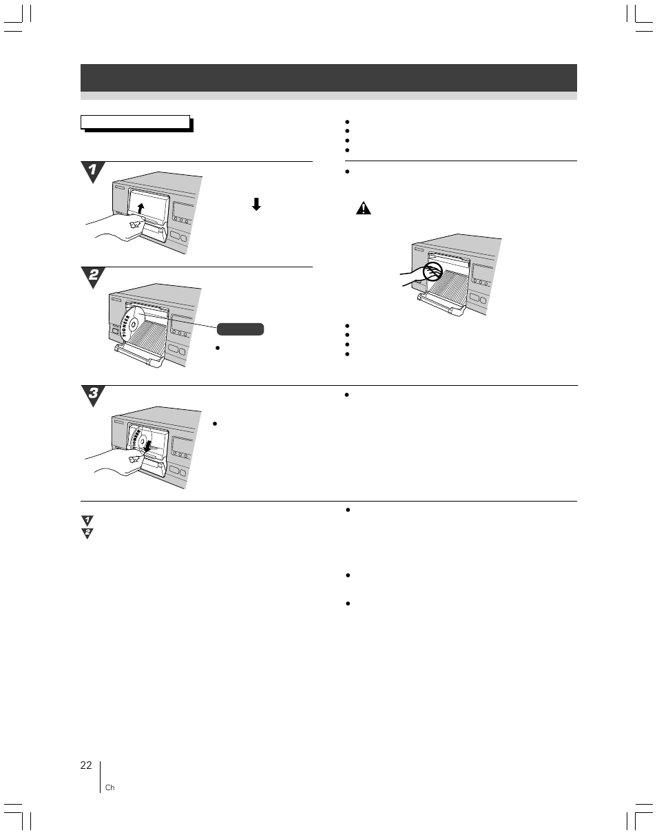 Pioneer file-type compact disc player PD-F507 User Manual | Page 22 / 30