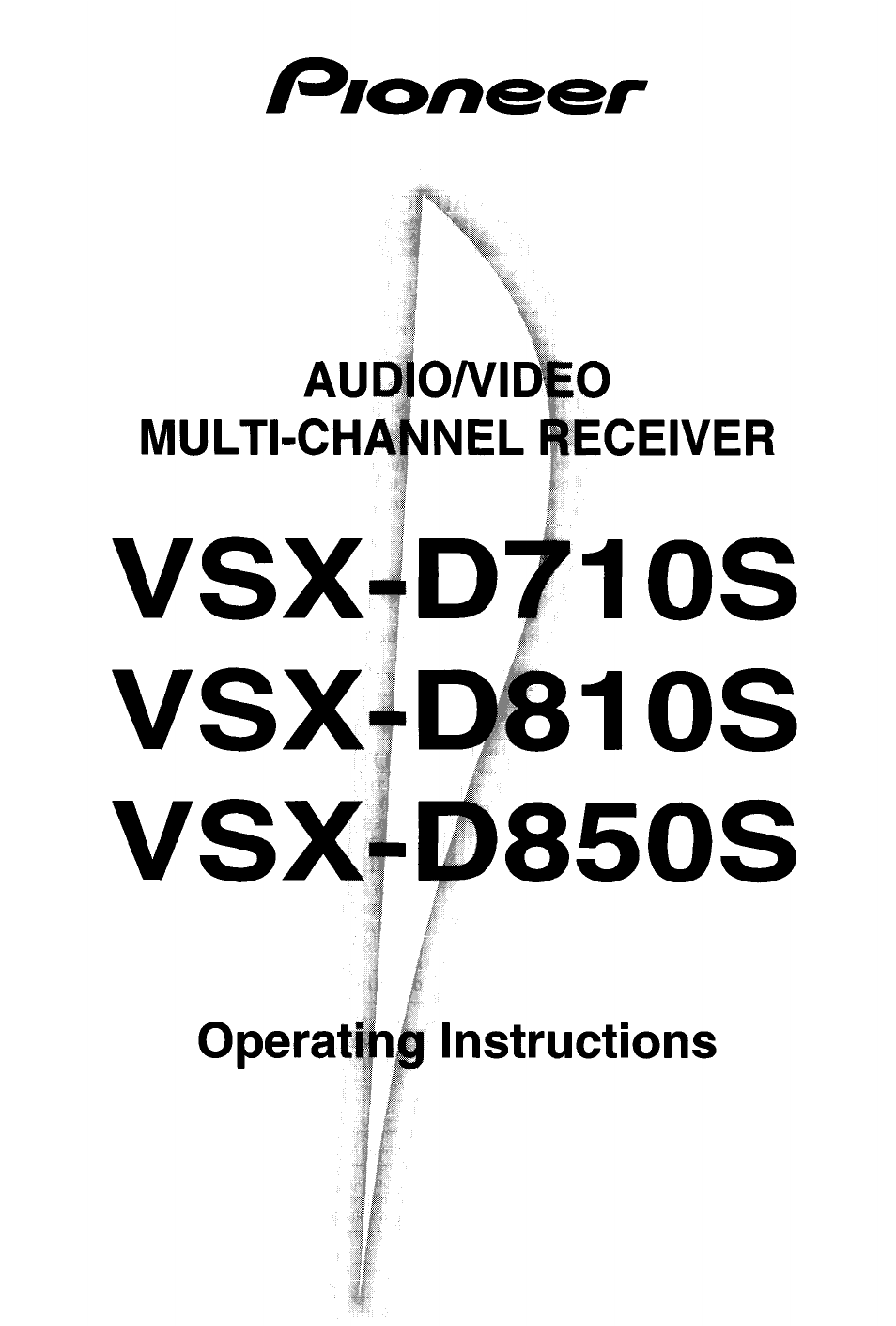 Pioneer VSX-D710S User Manual | 53 pages