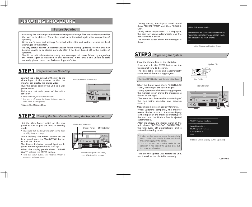 Pioneer PRV LX1 User Manual | 2 pages