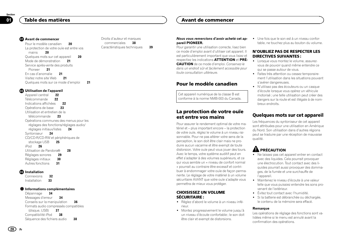 Pioneer DEH-6300UB User Manual | Page 20 / 60