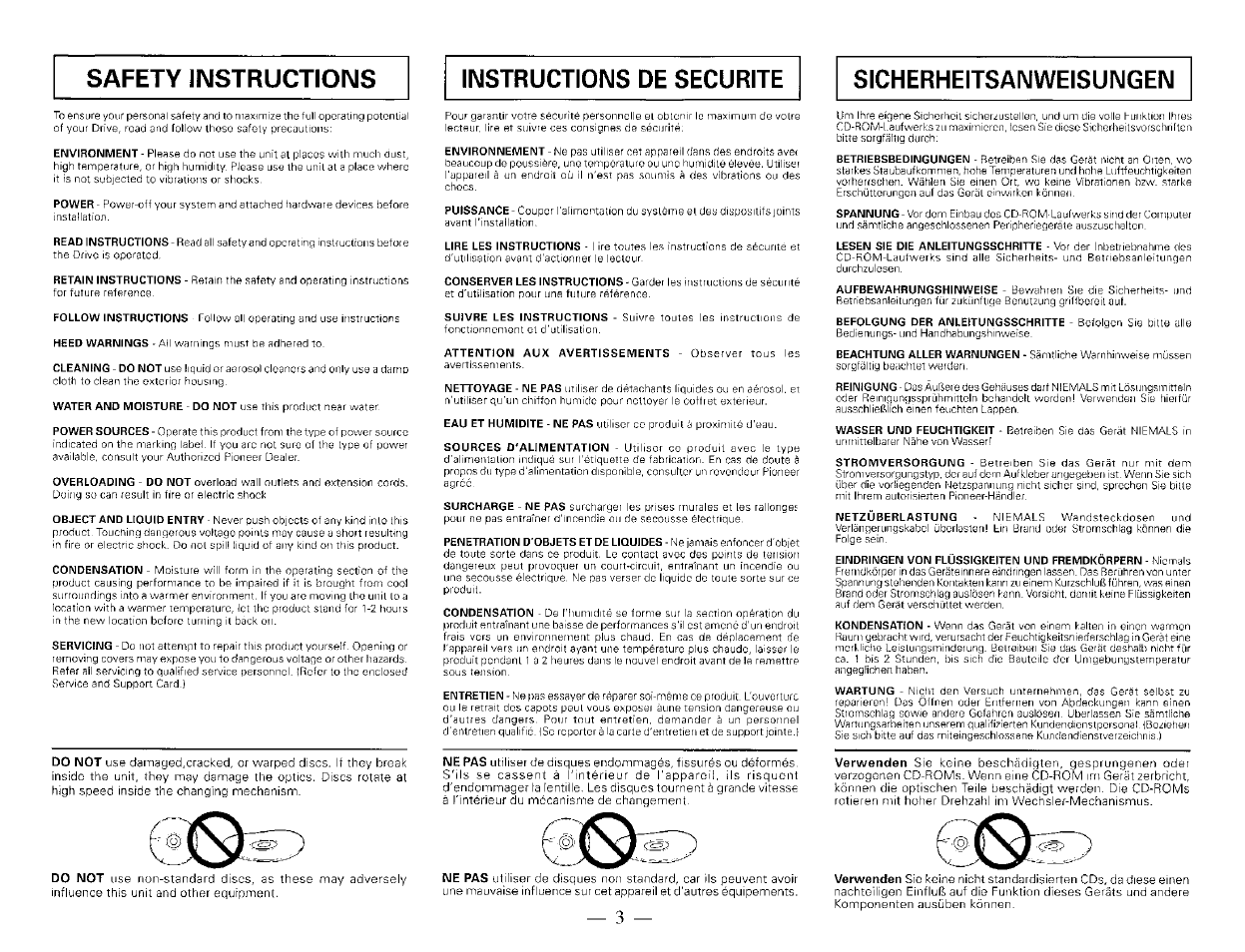 Pioneer DR-504S User Manual | Page 7 / 8