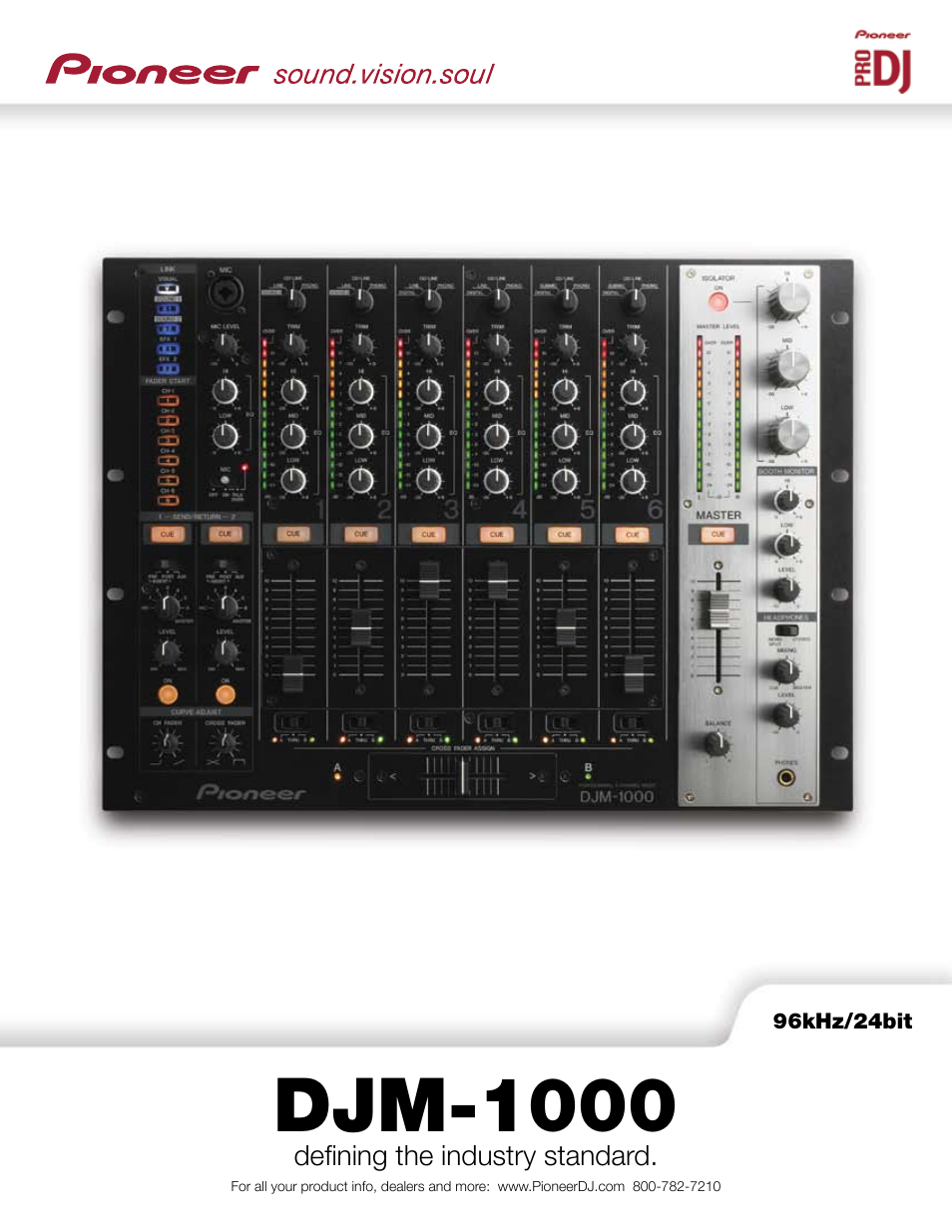 Pioneer DJM-1000  EN User Manual | 2 pages
