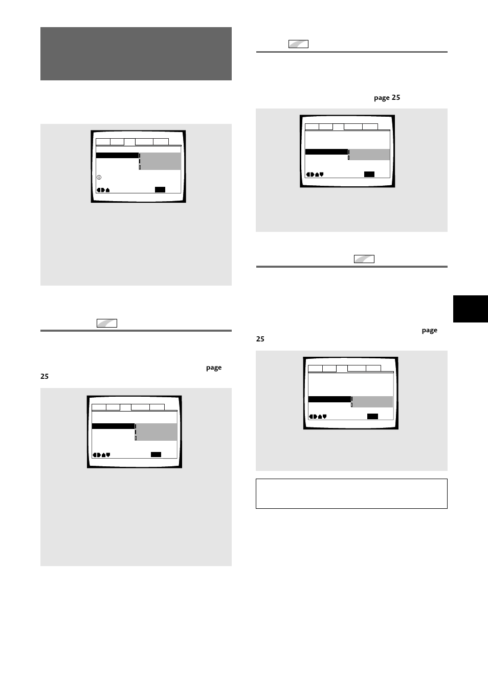 Program content, Selecting the type of paused image to display, Turning the on-screen display on or off | Setting the position of the on-screen display, Adjusting audio and video settings, Dvd/video cd | Pioneer DV-333 User Manual | Page 29 / 56