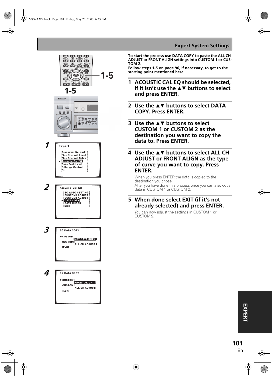 Pioneer VSX-AX5i-G User Manual | Page 101 / 120