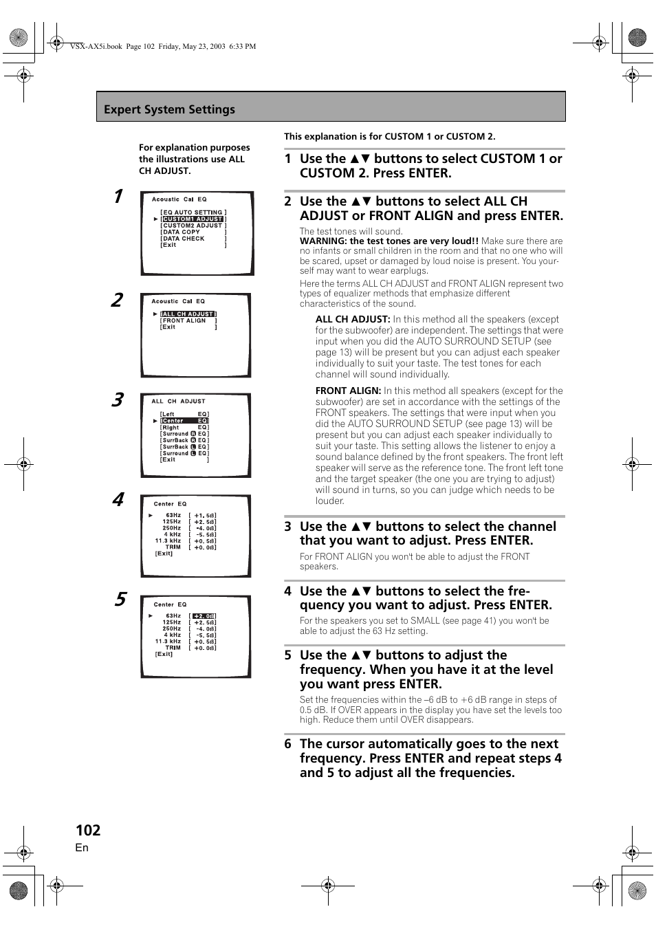 Pioneer VSX-AX5i-G User Manual | Page 102 / 120