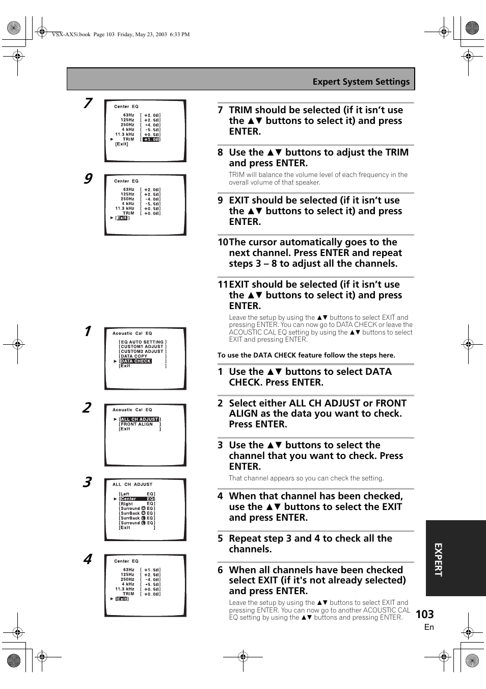 Pioneer VSX-AX5i-G User Manual | Page 103 / 120