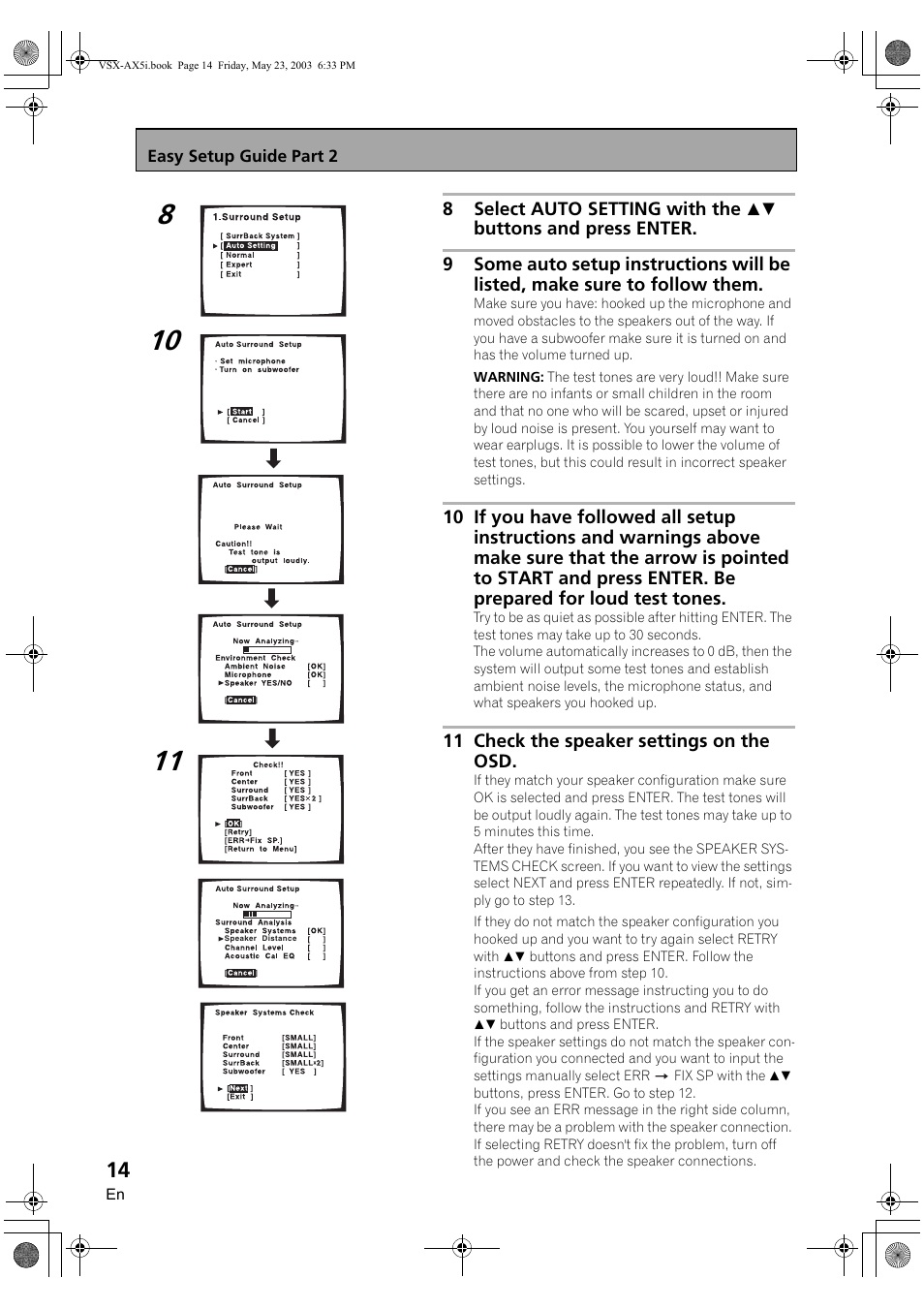 Pioneer VSX-AX5i-G User Manual | Page 14 / 120