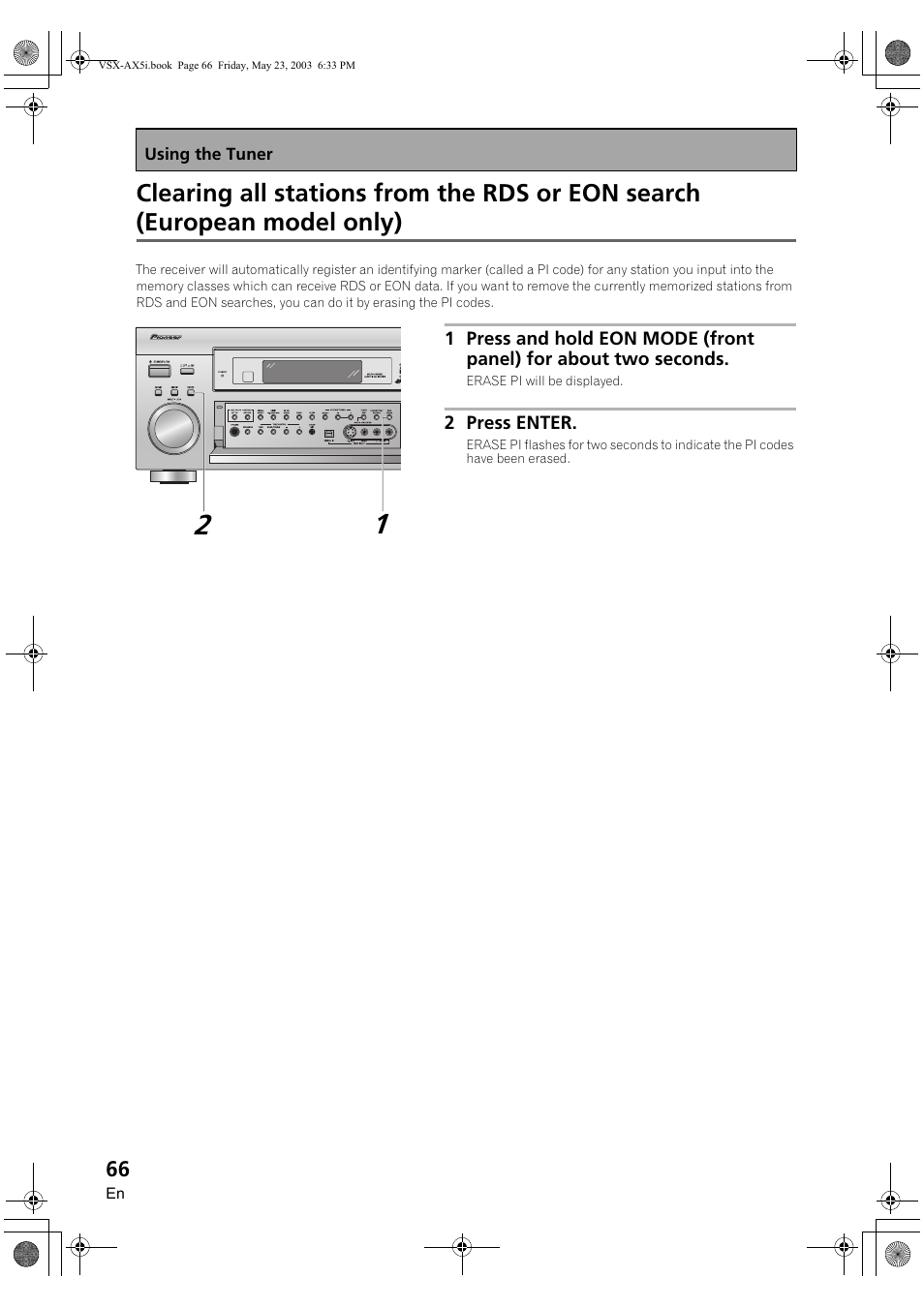 Pioneer VSX-AX5i-G User Manual | Page 66 / 120