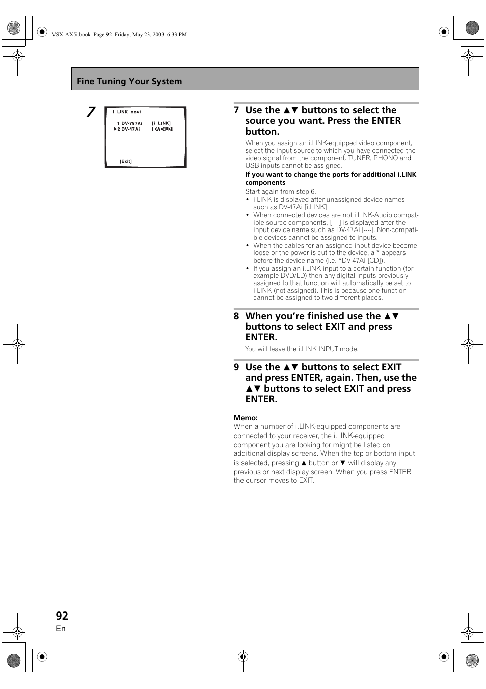 Pioneer VSX-AX5i-G User Manual | Page 92 / 120
