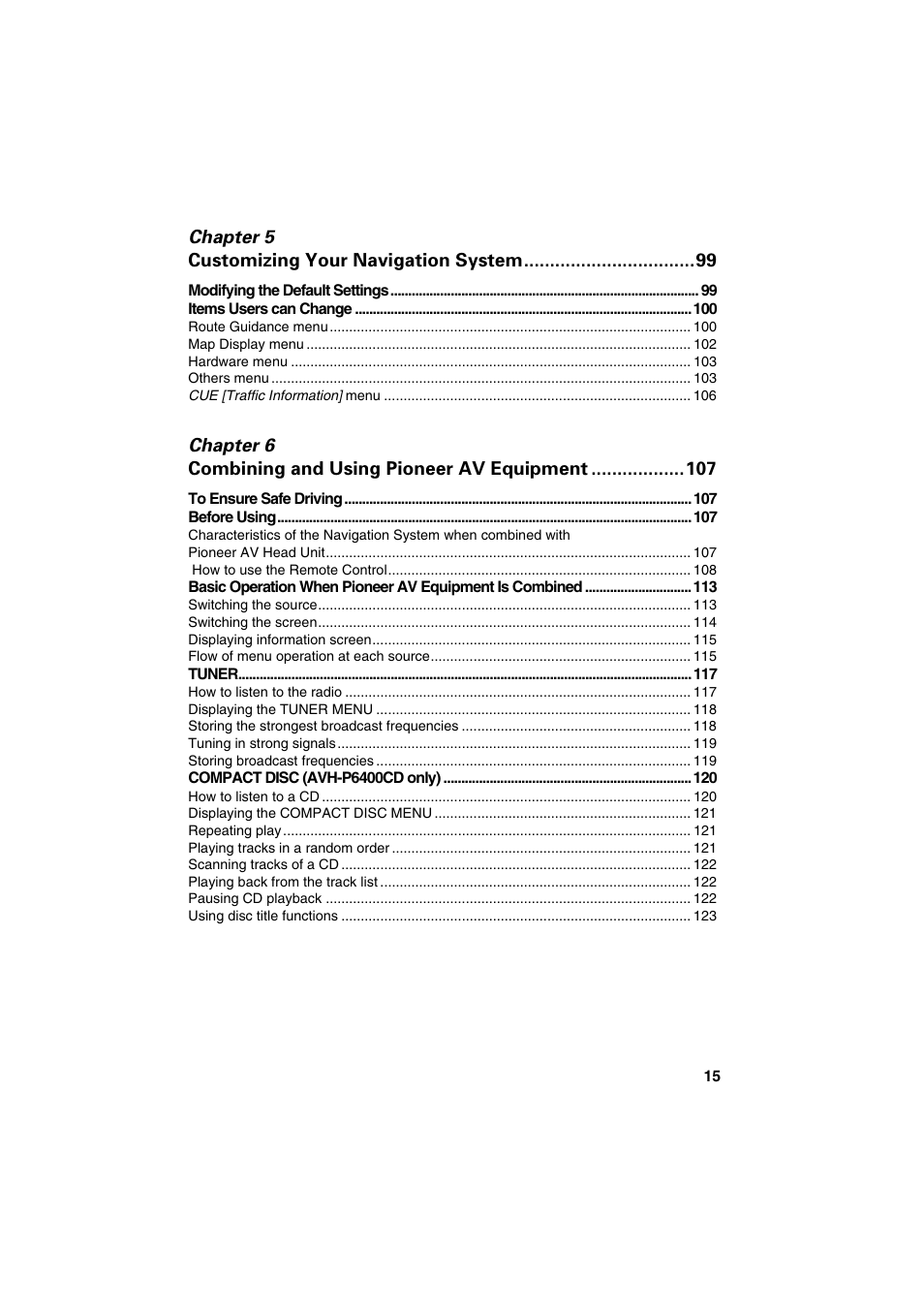 Pioneer CNDV-20 User Manual | Page 17 / 200