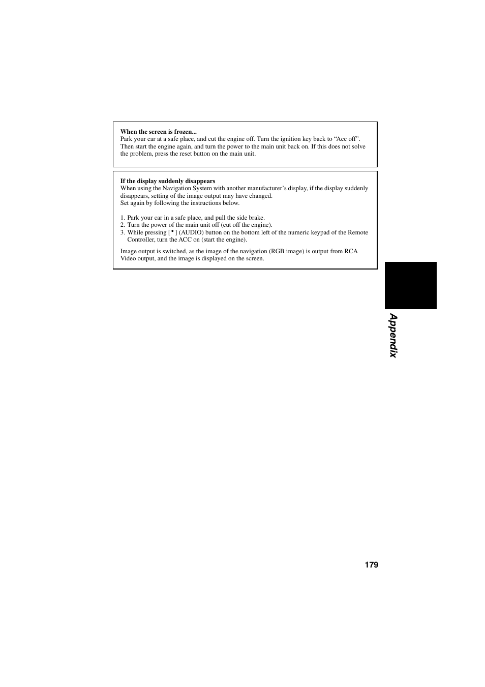 Appendix | Pioneer CNDV-20 User Manual | Page 181 / 200