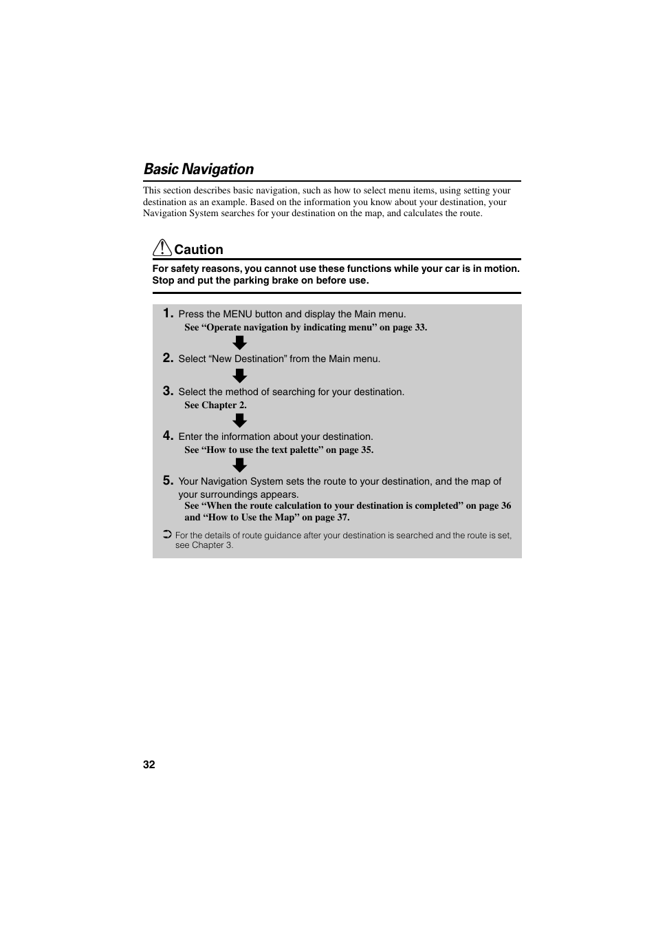 Basic navigation | Pioneer CNDV-20 User Manual | Page 34 / 200