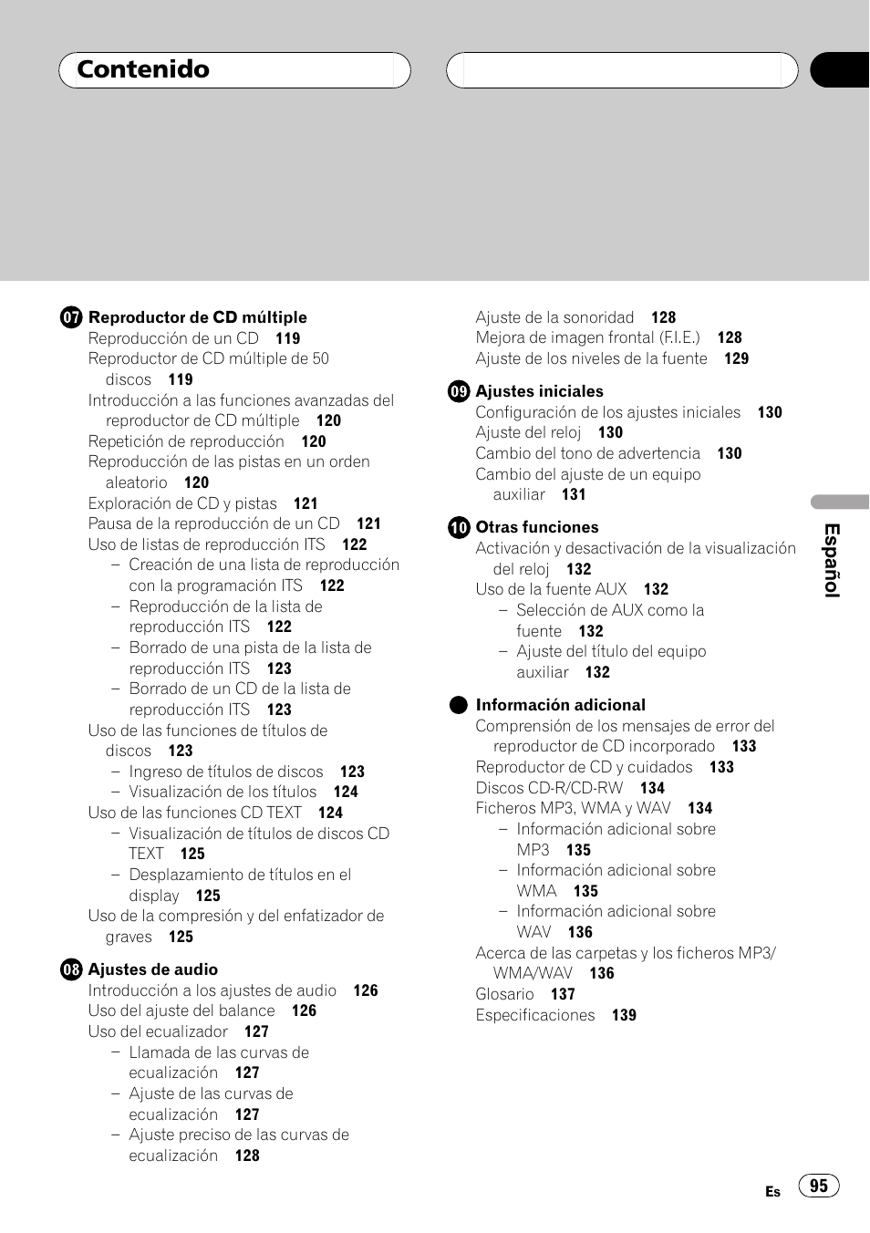 Pioneer DEH-P4600MP User Manual | Page 95 / 140