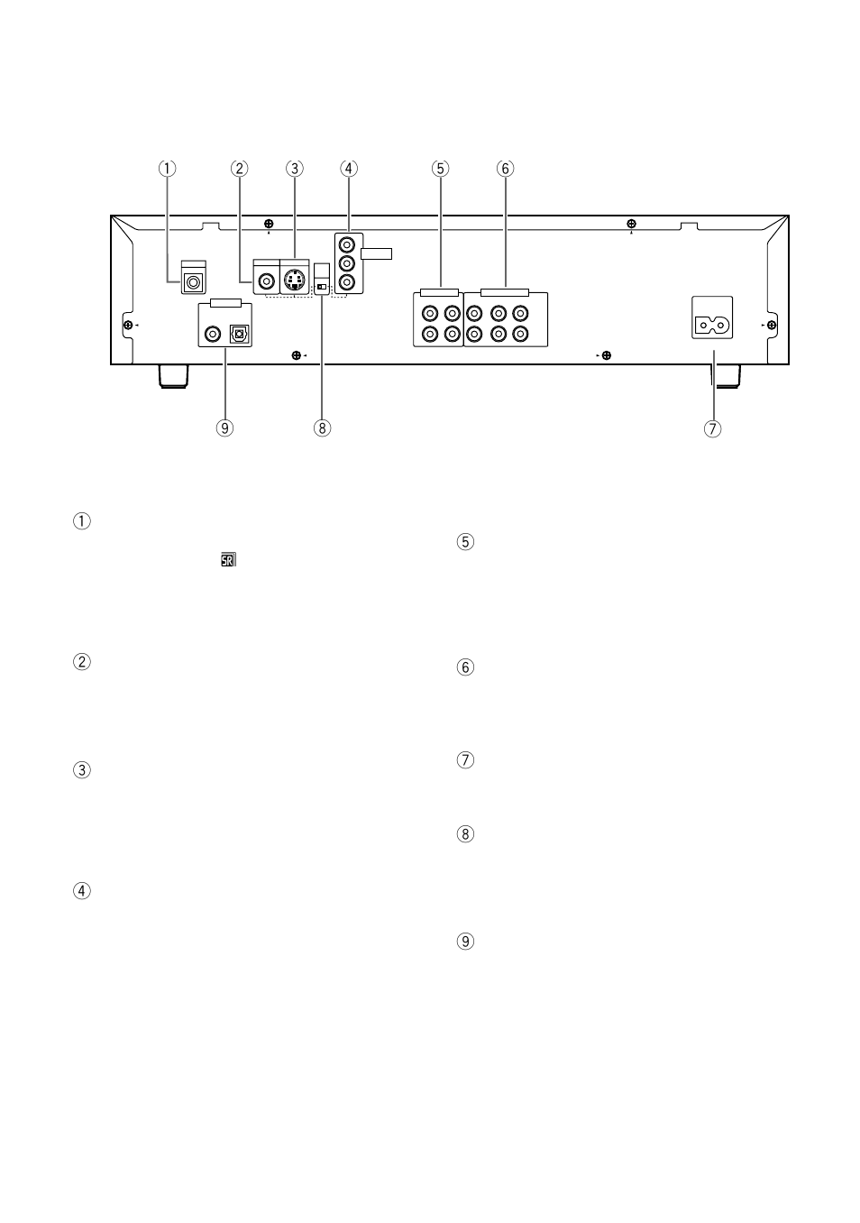 Rear panel | Pioneer DV-C302D User Manual | Page 12 / 64