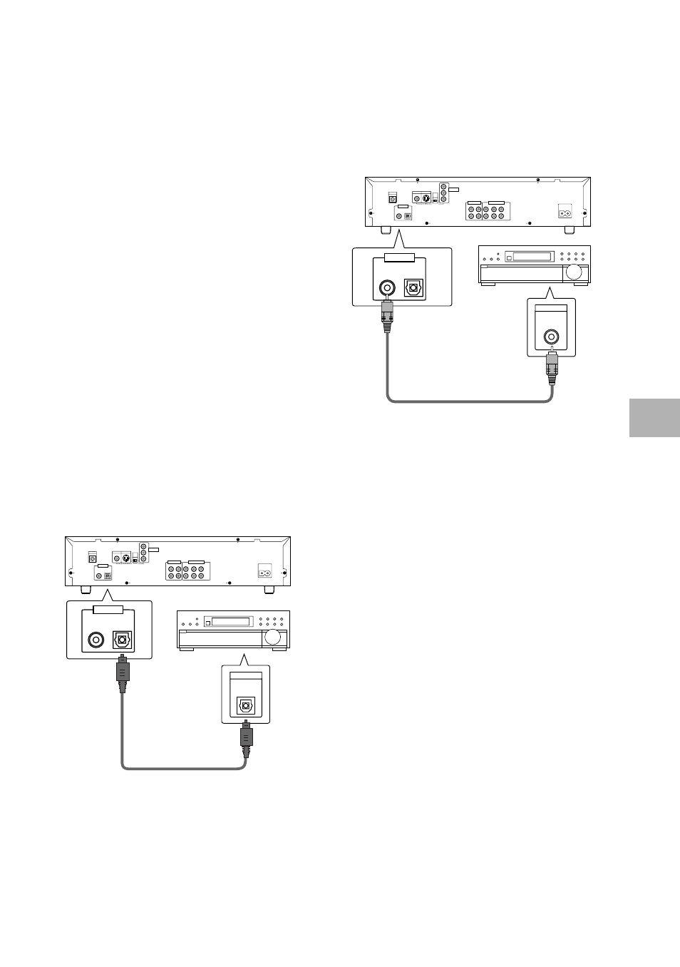 Audio connections, Digital audio connections | Pioneer DV-C302D User Manual | Page 17 / 64