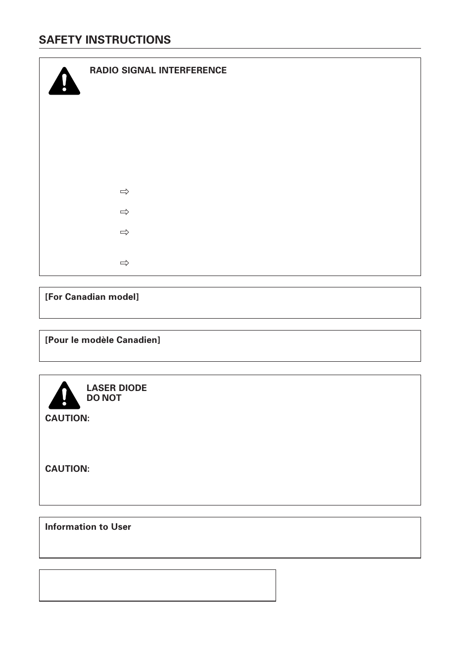 Safety instructions | Pioneer DVD-U04S User Manual | Page 4 / 17