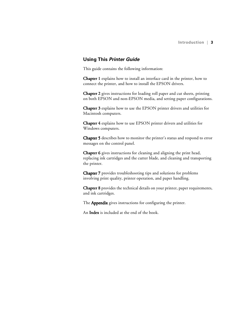 Using this, Using this pr | Epson Stylus Pro 7000 User Manual | Page 11 / 147
