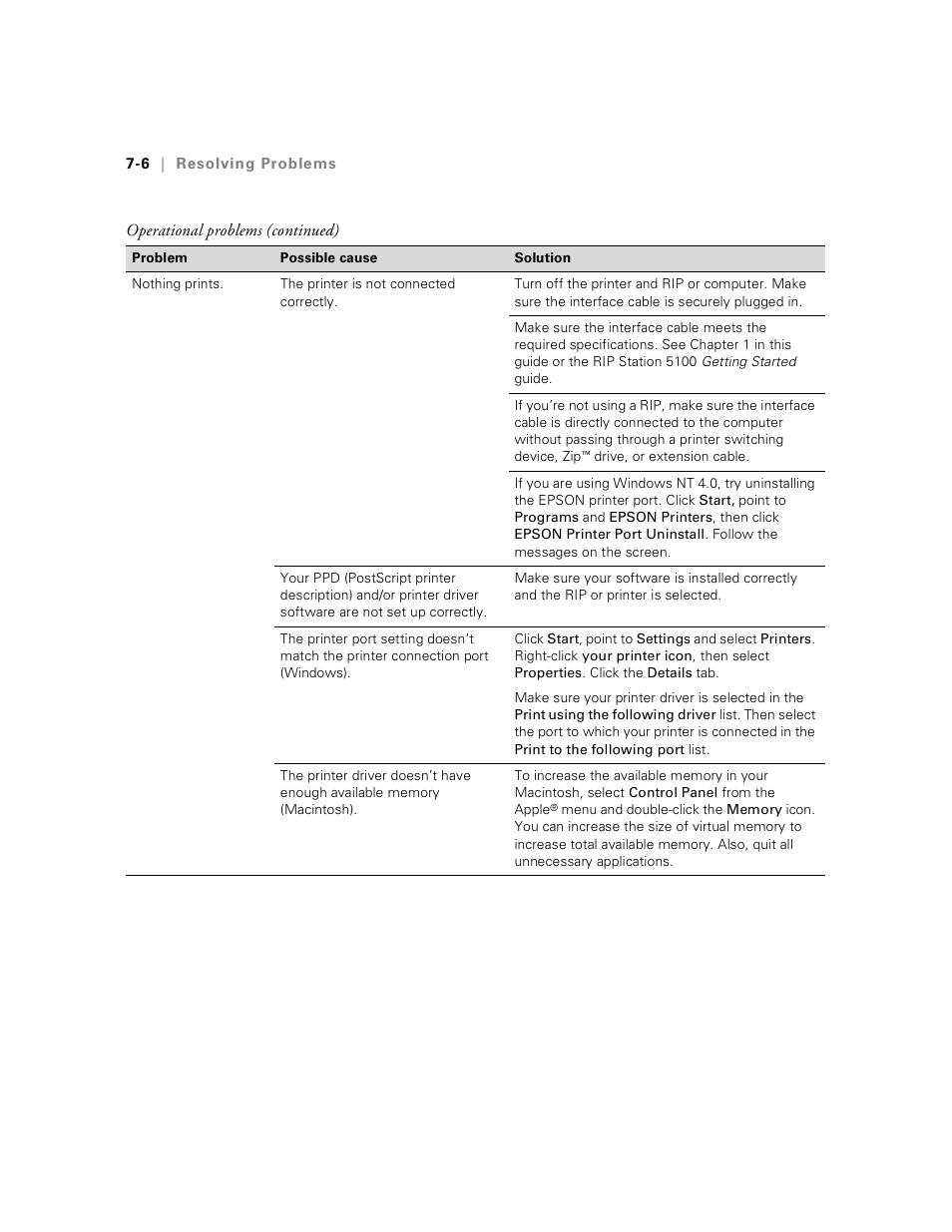 Epson Stylus Pro 7000 User Manual | Page 116 / 147