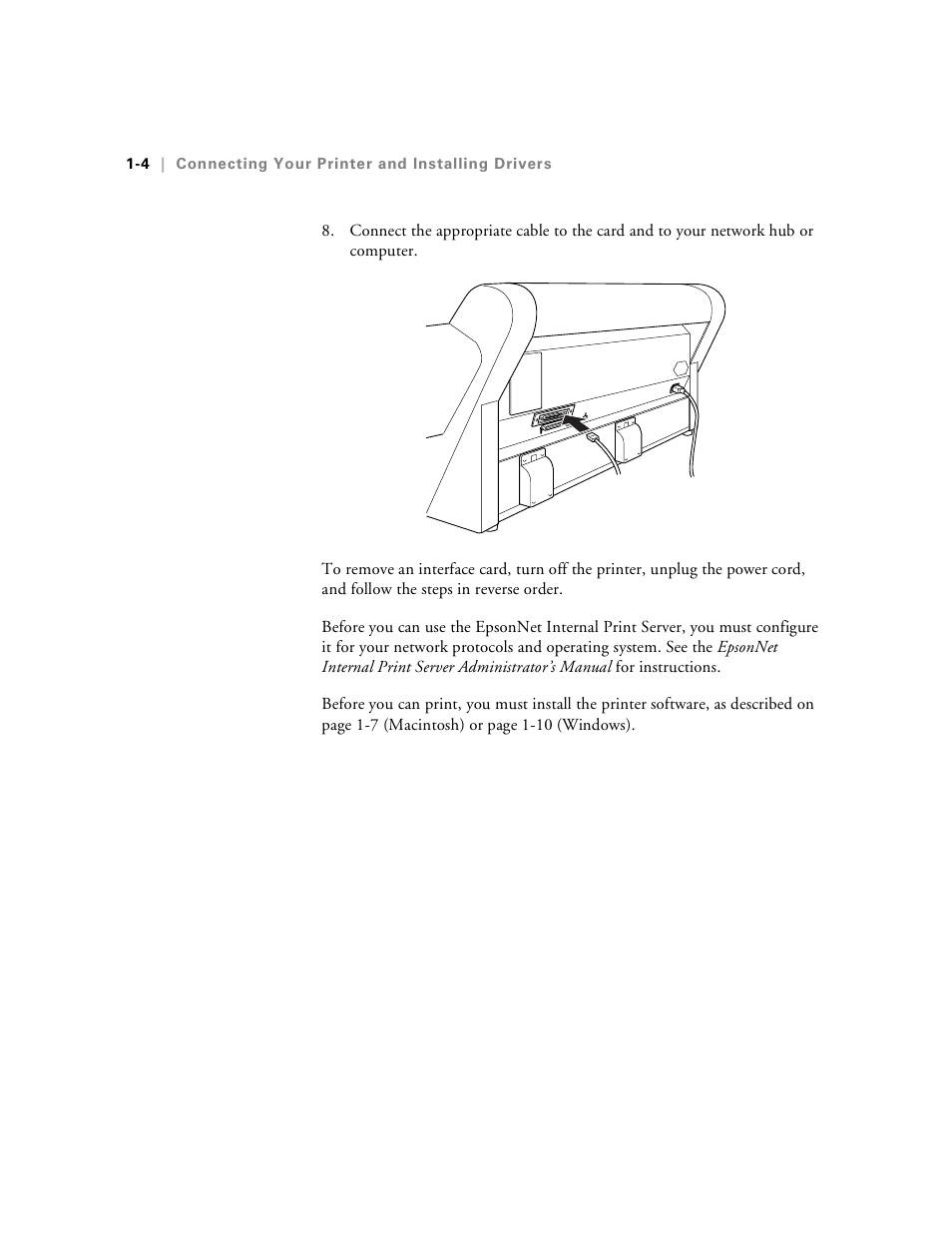 Epson Stylus Pro 7000 User Manual | Page 20 / 147