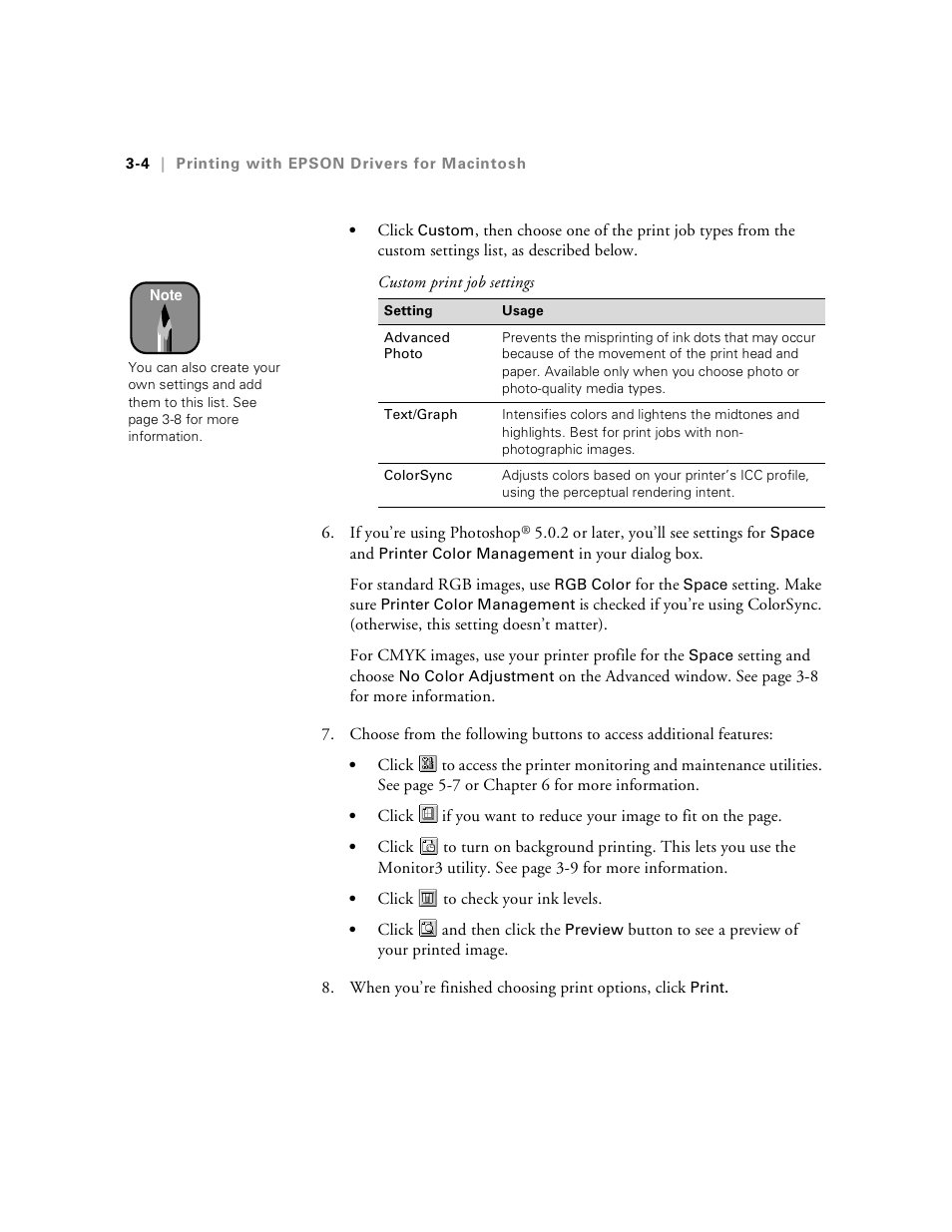 Epson Stylus Pro 7000 User Manual | Page 60 / 147