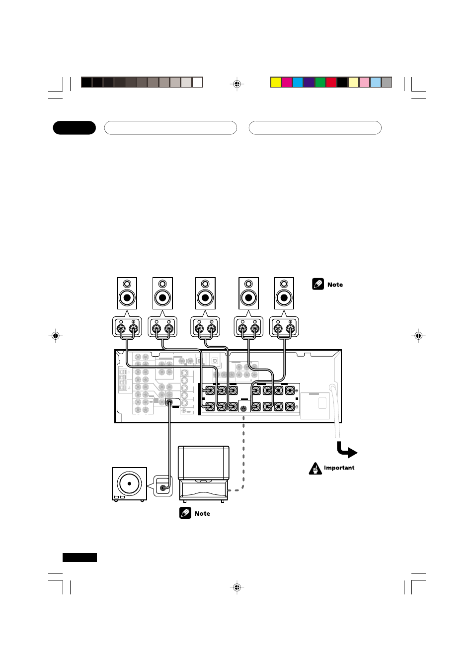 Connecting up 03, Connecting the speakers (vsx-d711), Vsx-d711 | Pioneer VSX-D811S User Manual | Page 20 / 76