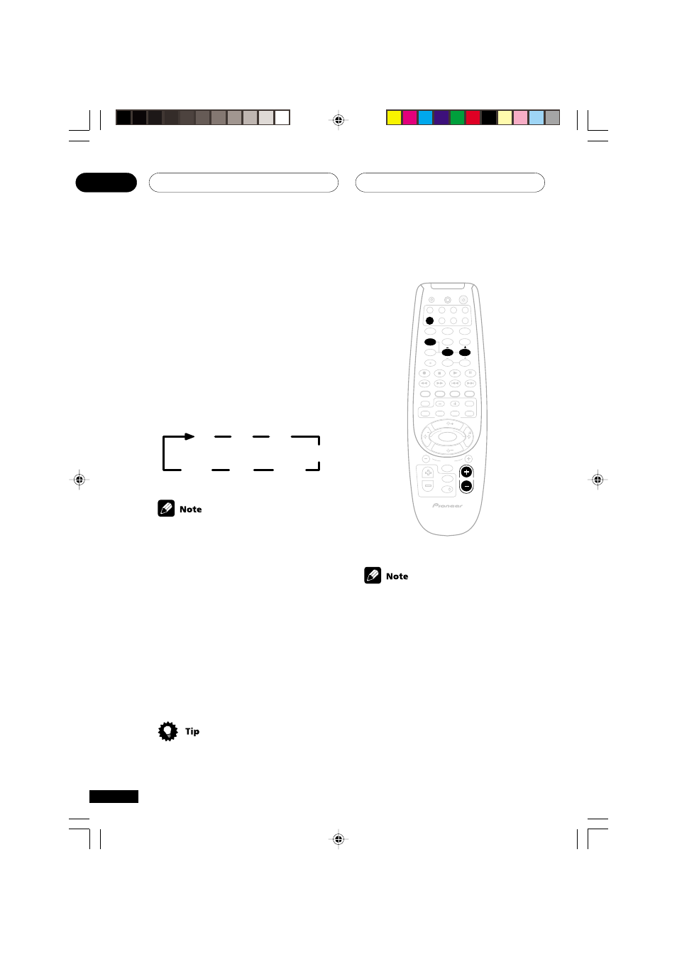 Setting up the receiver 06, Setting the relative volume level of each channel, Fl c sr fr sl sw sb | Pioneer VSX-D811S User Manual | Page 44 / 76