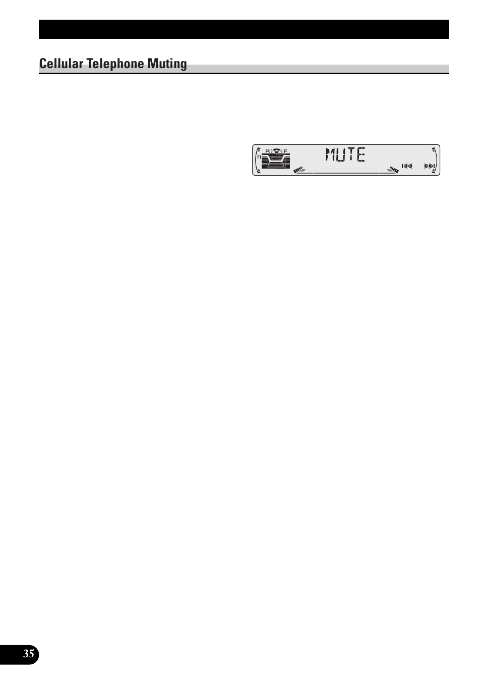 Other functions, Cellular telephone muting, Cd player and care | Precaution | Pioneer DEH-3300R  EN User Manual | Page 36 / 116
