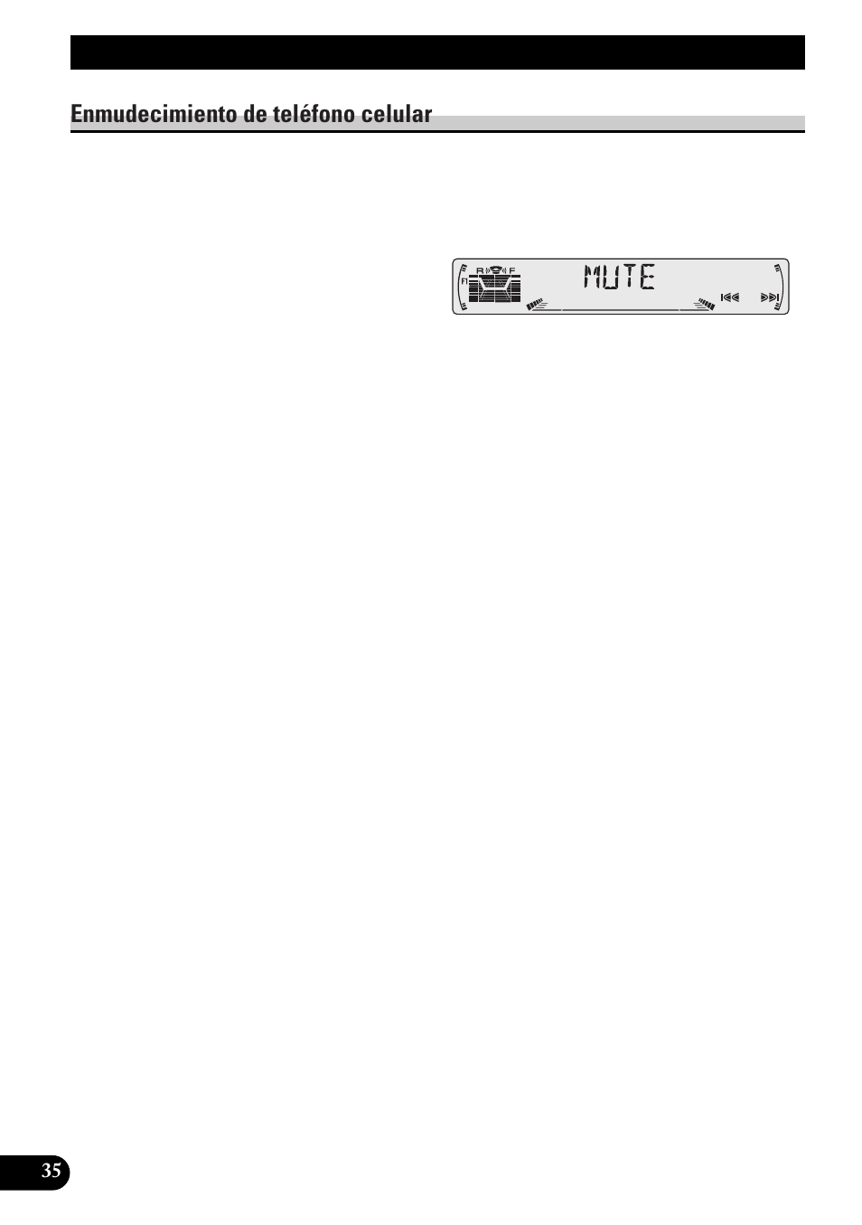 Otras funciones, Enmudecimiento de teléfono celular, Reproductor de cd y cuidados | Precaución | Pioneer DEH-3300R  EN User Manual | Page 74 / 116