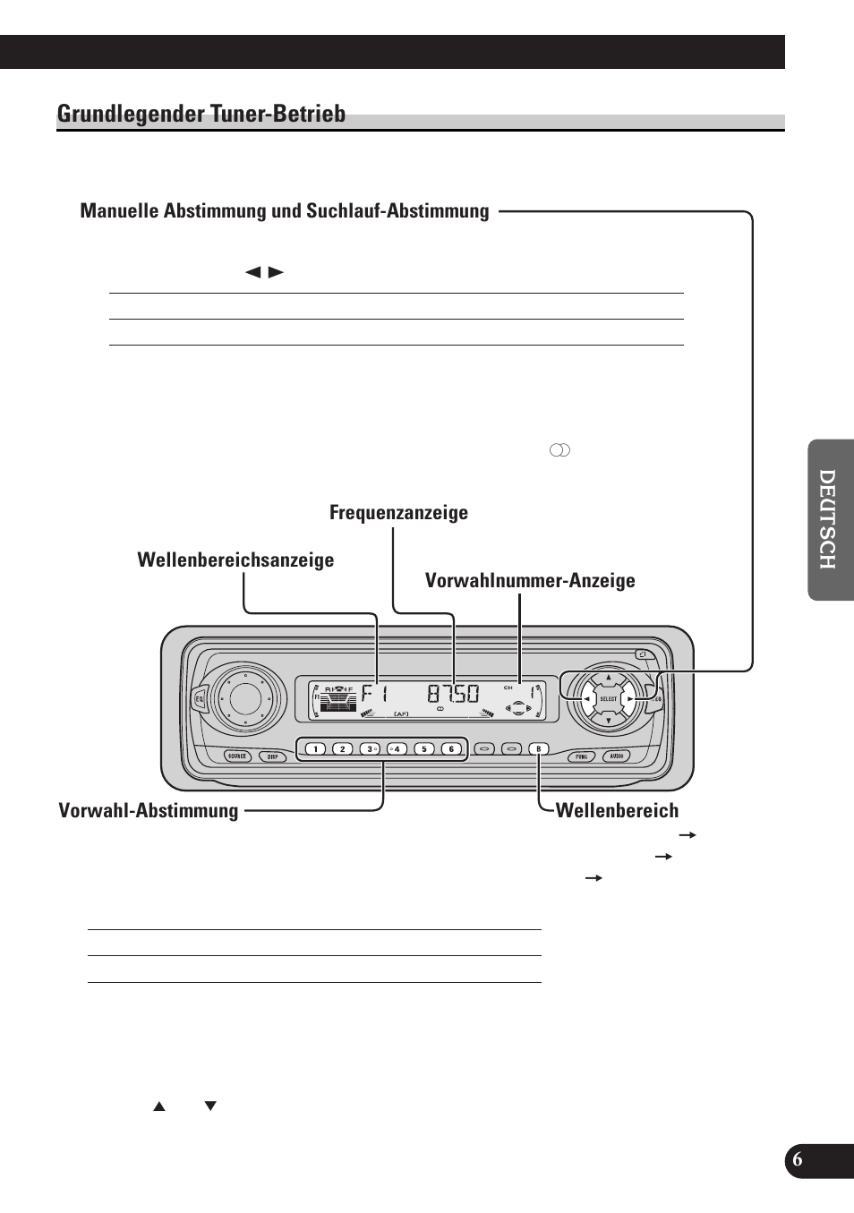 Grundlegender tuner-betrieb | Pioneer DEH-3300R  EN User Manual | Page 83 / 116